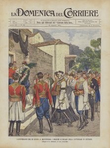 Heinäkuun 29. vuosipäivänä Montenegrossa prinssit menevät Cettignen katedraaliin