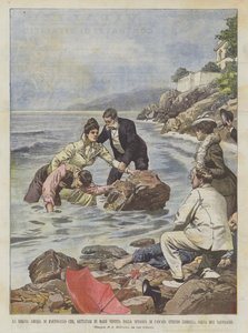 Portugalin kuningatar Amelia Kuka, heitetty mereen Cascaes Beachin pukeutuneena?