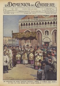Seitsemännen Antonian satavuotisjuhlan juhla Padovassa
