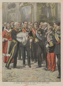 Espanjan valtaistuimen vastasyntyneen perillisen esittelyseremonia