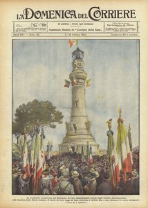Argentiinan italialaisten lahjoittaman monumentaalisen majakan avajaisseremonia Janiculum-kukkulalla?