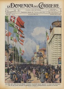 Yleisöä XIX Fiera di Milanossa