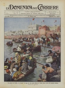 Italian ja Turkin välinen sota, Tripolin asukkaiden merilento?
