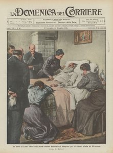 Leone Tolstoin kuolema pienellä Astapowon rautatieasemalla (Riasanin hallinto) aamunkoitteessa kello 20