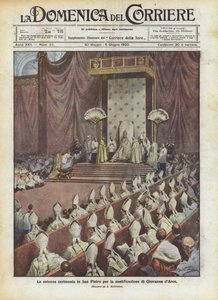 Juhlallinen seremonia San Pietrossa Jeanne d