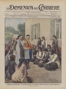 Suru pienessä valtakunnassa, Montenegron hallitsijat istuvat sotilaiden leskien joukossa?