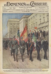 Madridin juhlavastaanotot Italian armeijan ja laivaston edustajille?