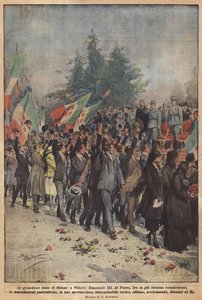 Milanon suuret juhlat Vittorio Emanuele III:lle