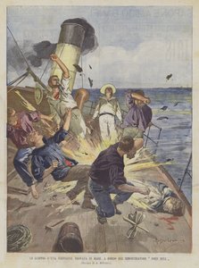 Scoppio DUna -torpedo löydettiin mereltä hinaajan John Bullin kyydistä