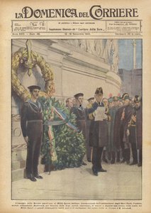 Yhdysvaltain laivaston kunnianosoitus italialaiselle tuntemattomalle sotilaalle