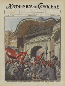 Traaginen hetki Turkille, Enver bey ilmestyy Sublime Porten eteen tilauksesta?