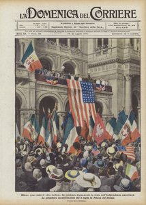 Milano, kuten kaikki Italian kaupungit, juhli Amerikan itsenäisyyspäivää arvokkaasti