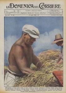 Puikooko Mussolini paidattomana auringossa Agro Pontinon vehnää kahdenkymmenen vuosisadan jälkeen?