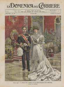 Kuninkaalliset häät, Espanjan kuningas Alfonso XIII ja hänen morsiamensa Battenbergin prinsessa Ena