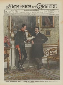 Liberalismin herääminen Espanjassa, kuningas Alfonso XIII keskustelussa ministeri Canalejasin kanssa?