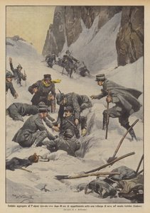 Löytyikö 7. Alpiniin kiinnitetty sotilas elossa 40 tunnin hautauksen jälkeen lumivyöryn alla?