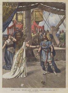 La Scala -teatteri, Tristan ja Isolde, kirjoittanut Wagner; Rakkauden lumous (I näytös)