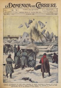 Myrskyt, joihin liittyy napakylmää, koettelevat Transilvanian aluetta Romaniassa.