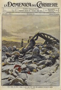 Uusi vuosi 1915, jolloin puolet maailman väestöstä on sodassa