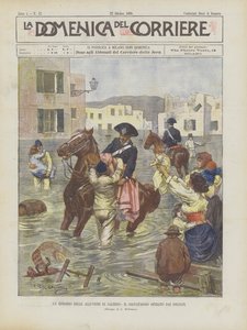 Salernon tulvien jakso, Sotilaiden pelastus
