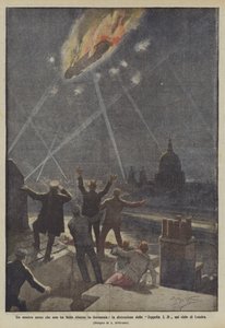 Ilmahirviö, joka ei palannut Saksaan, Zeppelin L 31:n tuhoutuminen Lontoon taivaalla