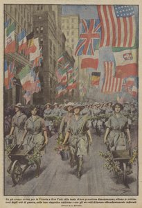 Kuoppa-oresco-kulkue voittoon New Yorkissa tekijältä Achille Beltrame
