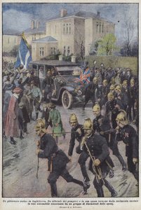 Viehättävä kulkue Englannissa
