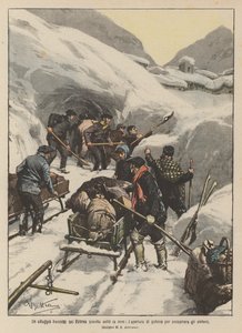 Ranskalainen kylä Pyreneillä haudattu lumen alle, tunnelien avaaminen asukkaiden pelastamiseksi