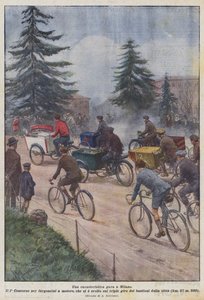 Tyypillinen kilpailu Milanossa