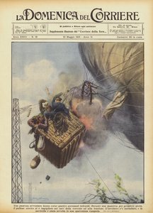 Neljä saksalaista aeronautia teki pelottavan seikkailun