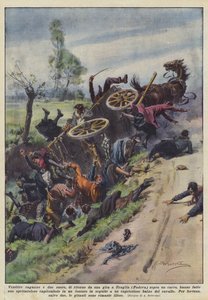 Kaksikymmentäkolme tyttöä ja kaksi nunnaa palaamassa matkalta Pragliaan (Padovaan) kärryillä?