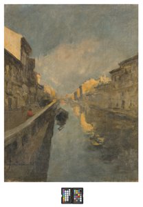 Naviglio, 1925 tekijältä Achille Cattaneo