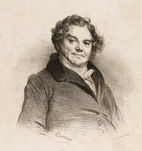 Eugène François Vidocqin muotokuva 1775-1857, n. 1828. tekijältä Achille Devéria