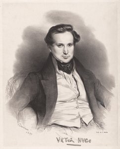 Victor Hugo tekijältä Achille Devéria