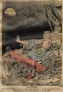 Achille Lemotin (1846-1909) sarjakuva kuningatar Victoriasta - 1899 - Painajainen - lisää taisteluita, enemmän verta, lisää kultaa...