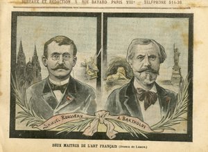 Kuvitus: Achille Lemot (1846-1909) Le Pelerinissä tekijältä Achille Lemot