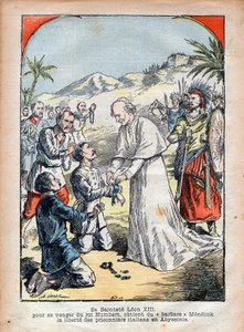 Paavi Leo XIII (Vincenzo Gioacchino Pecci tekijältä Achille Lemot