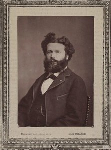 Camille Flammarionin muotokuva 1842-1925, 1880. tekijältä Achille Melandri