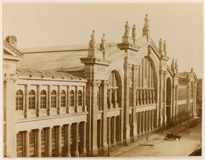 Gard du Nord, Pariisi, noin 1870-80 (kuva). tekijältä Achille Quinet
