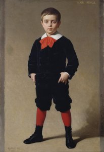 Muotokuva Henri Achillesta, taiteilijan pojasta, 1881.