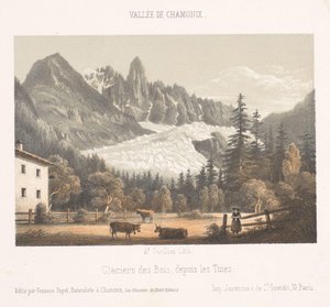 Näkymä Chamonix