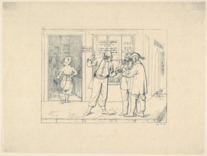 Väärennetyt setelit julkisesti myynnissä veljellisen rakkauden kaupungissa..., 1861-63.