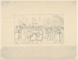 Vaalit Baltimoressa marraskuussa 1862 Confederate War Etchingsistä, 1861-63.
