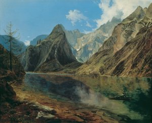Königssee Watzmannin kanssa