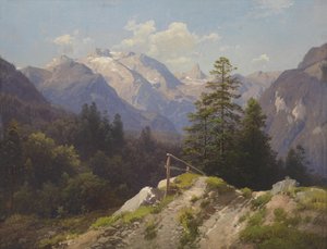 Prof. Waagen ... Tauern Berchtesgadenista tekijältä Adalbert Waagen