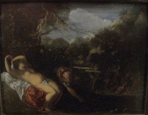Apollo ja Coronis tekijältä Adam Elsheimer