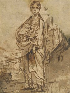 Saint Agnes tekijältä Adam Elsheimer