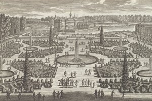 Chantillyn Orangerien parterre, 1680- ja 1680-luvut.
