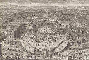 Yleisnäkymä Versaillesin palatsista, 1680-luvut, 1680-luvut.