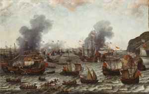 Gibraltarin taistelu hollantilaisten ja espanjalaisten laivastojen välillä, 25. huhtikuuta 1607, 1639